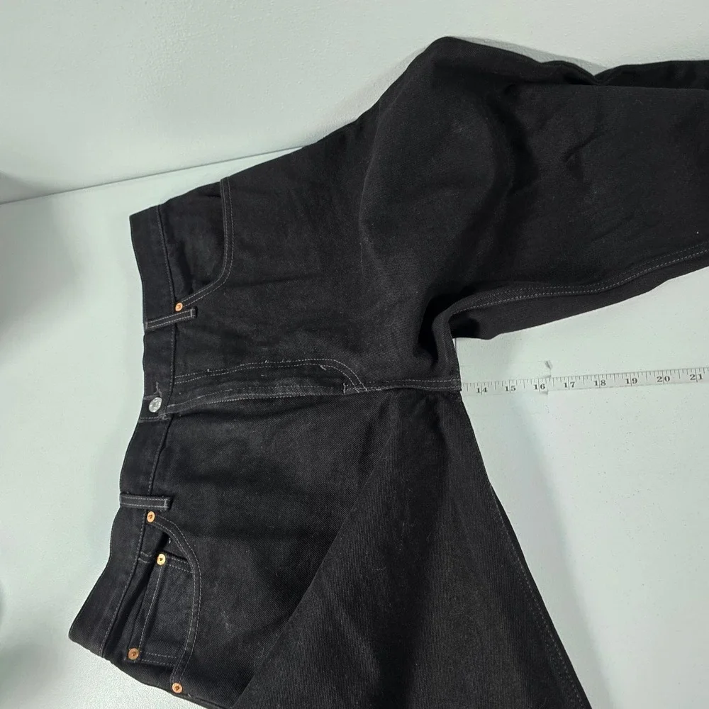 Levis 550 Relaxed Fit Jeans Mens‎ 40x32 Black Denim Tapered Leg Pants 13790